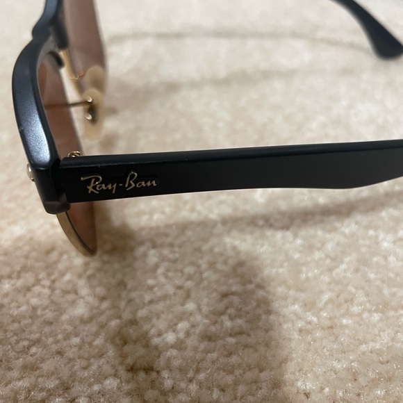 Rayban oversized Clubmaster glasses with case - Picture 7 of 9